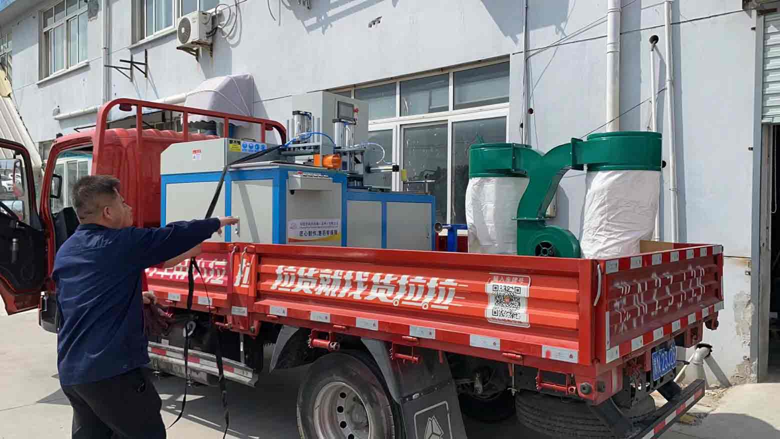 【吳江】450全自動(dòng)鋸切機(jī)用于汽車鋰電板切割，感謝申總支持認(rèn)可！